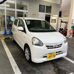 ２４年　希少ミライース４WD オートマ　ラジオCDの画像