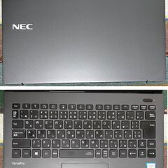 🌸SALE🌸👌動作良好👌【整備済み】💗保証付き💕 Windows11対応 NEC製ノートパソコン 超軽量800g VasaPro VKT16G-6 No.E36の画像