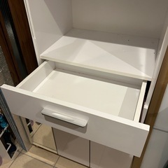 ニトリ　シューズボックス　本人確認申請中お返事お待ちくださいませの画像