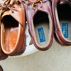 紳士革靴などの画像