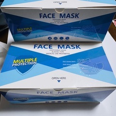 マスク、普通サイズ、50枚1箱の画像
