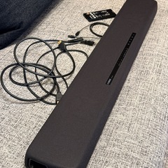 YAMAHA製のサウンドバーYAS-107の画像