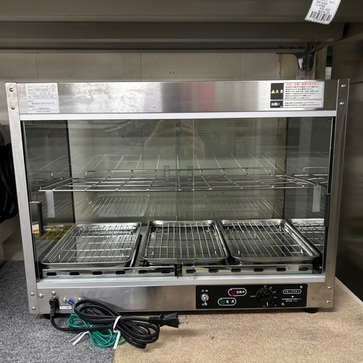 7361【極美品】2024年製 エイシン電機　業務用 ホットショーケースTBHS-600SK