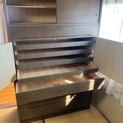 【無料】和ダンス（トナミ家具）大型収納 引き取り限定の画像