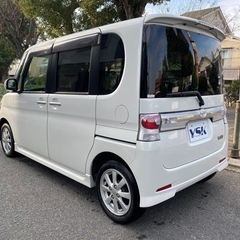 誰でも分割購入可能！【大阪店】ダイハツ　タントカスタム　Xリミテッド　パールホワイトの画像