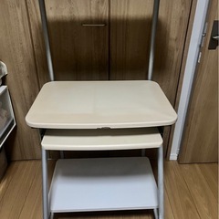 多目的ラック　デスクの画像