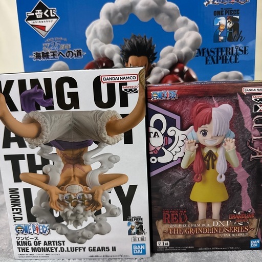 ワンピースフィギュア4種セット (あか) 古島のフィギュアの中古 