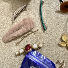 レディース 小物 まとめ売り ヘアアクセサリー・ピアス・ブローチ・バッグ セットの画像