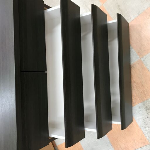 ＼家具＊家電のお店／【ｼﾞｬﾝｸﾞﾙｼﾞｬﾝｸﾞﾙ石川金沢店】チェスト ニトリ DBR    W(幅)79.9cm×D(奥行き)41.8cm×H(高さ)92.6cm