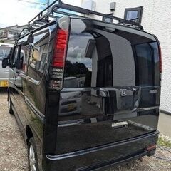 ホンダバモス　黒　　車検R9年11月の画像