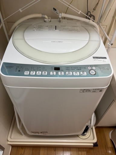 【受付終了】SHARP　7kg 縦型洗濯機
