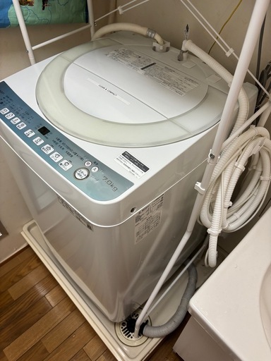 【受付終了】SHARP　7kg 縦型洗濯機