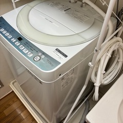 【受付終了】SHARP　7kg 縦型洗濯機の画像
