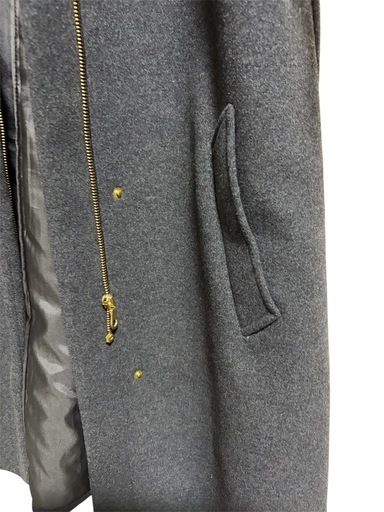 GLOBAL WORK グレー ロングコート M