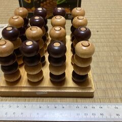 立体４目並べ　木製（引取必要。引取日限定）の画像