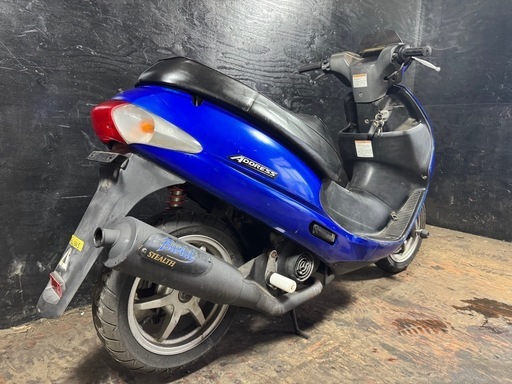 ★支払い総額4.8万円★関東圏内即日配送可能！スズキ アドレス110 CF11A 社外チャンバー！LEDヘッドライト！社外リアサス！