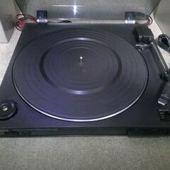 ■	SELF MADEのステレオ真空管AMP　プレーヤとスピーカ付き■の画像