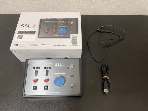 【付属品完備】SSL2 オーディオインターフェース