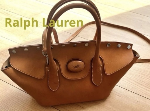 Ralph Lauren　本革ショルダーバッグ