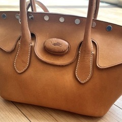 Ralph Lauren　本革ショルダーバッグの画像