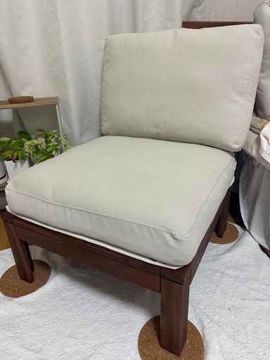 【レア商品】IKEA ÄPPLARÖエップラロー 1人掛けソファ