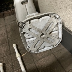 幟旗、重り、棒。の画像