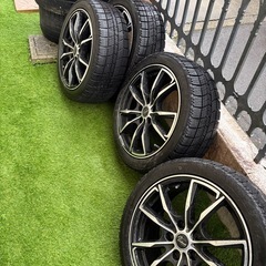 17インチホイール　
スタッドレスタイヤセットの画像