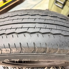 【中古】ハイエース ダンロップ 195/80R15  2本セットの画像