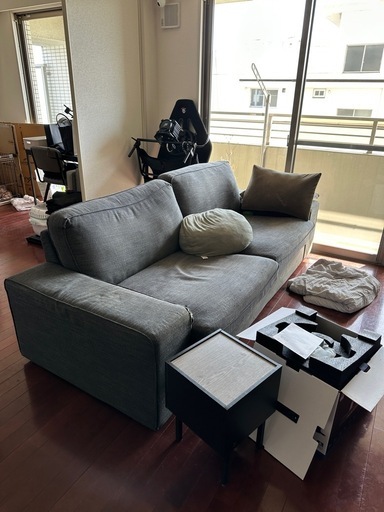IKEA ソファ　新品純正カバー付き