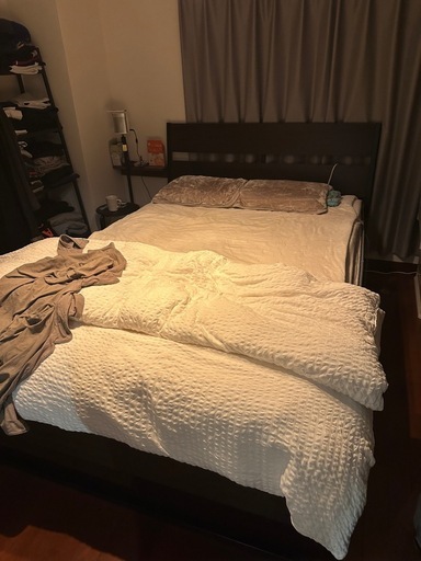 ニトリ ダブルベット　マットレスセット