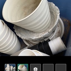 植木鉢 プラスチック 5個100円の画像