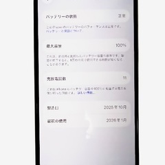 【極美品】iPhone 16e ホワイト 256GB /充電器＆ケース2種付の画像