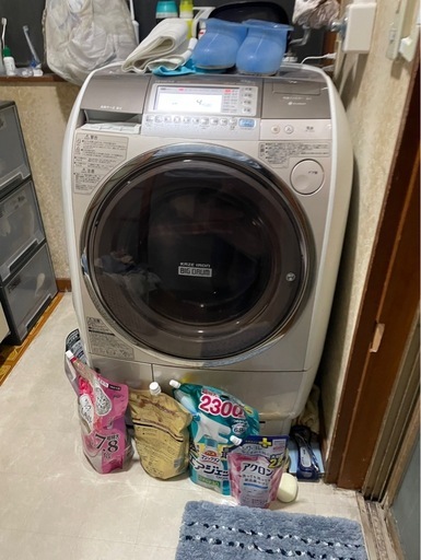 ドラム式洗濯機 (やす) 日ノ出町の生活家電《洗濯機》の中古あげます 
