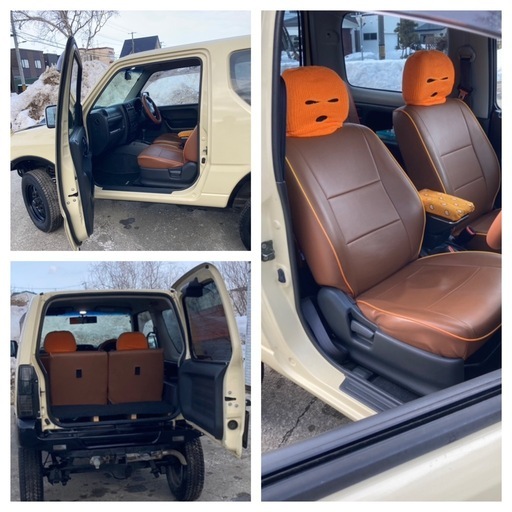 JB23W スズキ ジムニー 車検令和9年10月まで  平成18年車 6型 AT オートマ メーター交換車    グレードXG リフトアップ 全塗装 　