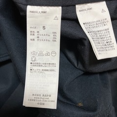 無印 スプリングコートの画像