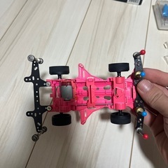 ミニ四駆本体とパーツ類
の画像