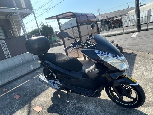 ホンダPCX125 JF56 ブラック 走行4.9万km 通勤・配達に最適！