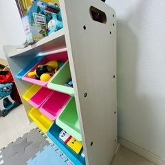 3段おもちゃボックス　※おもちゃはつきません　の画像
