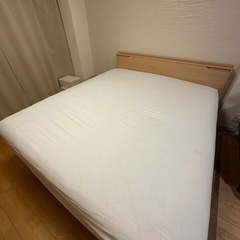 ニトリ　大容量収納付ベッドフレーム（マットレスなし）の画像