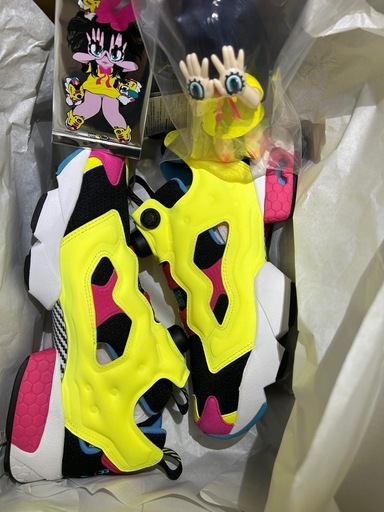 Reebok INSTAPUMP FURY 94 GRAPE BRAIN  リーボック　にぎるちゃん　フルセット