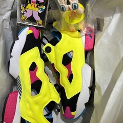 Reebok INSTAPUMP FURY 94 GRAPE BRAIN  リーボック　にぎるちゃん　フルセットの画像