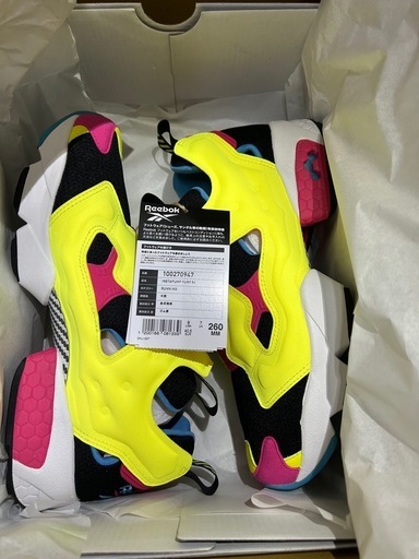 Reebok INSTAPUMP FURY 94 GRAPE BRAIN  リーボック　にぎるちゃん　フルセット