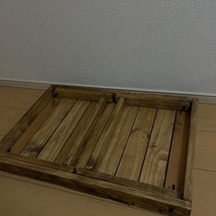 【新品未使用】ハレテーブル同規格 木製キャンプテーブルの画像