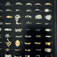 指輪　シルバー　ゴールド　　7〜16号の画像