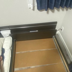 シングルベッド　ローベッド　フロアベッドの画像