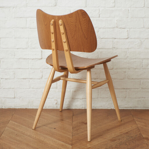 【発送の場合は即購入不可】 レア ERCOL バタフライチェア 英国 アーコール ヴィンテージ 椅子 ウィンザーチェア ダイニングチェ