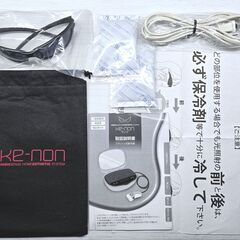 【ほぼ未使用/付属品全付】脱毛器 ケノン Ke-non 8.0 パールホワイト (残99.8%以上)の画像