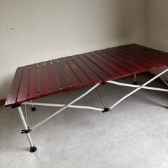 【引き取り限定】Coleman ウッドロール 2 折りたたみコンパクトテーブルの画像