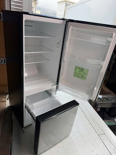 NO B869?福岡市内配送設置無料✨?アイリスオーヤマ 冷蔵庫 156L 自動霜取機能付き (幅約48cm) 冷凍室48L 右開き 