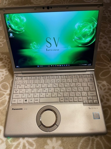 【売切れ】Panasonic Let’s note SV7 i5/8GB/SSD256GB Win11Pro バッテリー良好